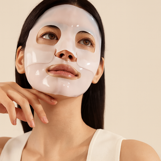 מסיכת(זכוכית) ביו קולגן - היוצרת שכבת לחות עמוקה