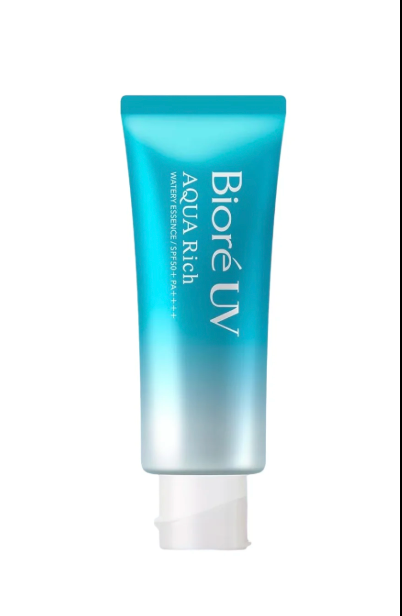 Biore UV Aqua Rich – קרם הגנה יפני במרקם קליל SPF 50+